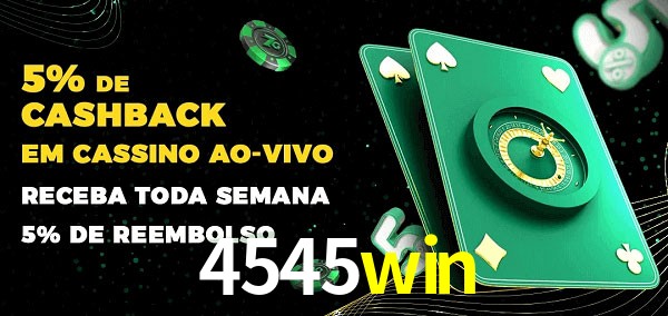 Promoções do cassino ao Vivo 4545win